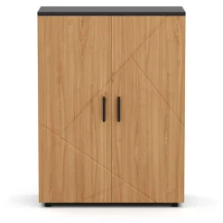 Badezimmerschrank AQUALIA 60 x 30 x 81 cm braun/schwarz