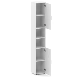 Badezimmerschrank AQUALIA 30 x 30 x 190 cm weiss