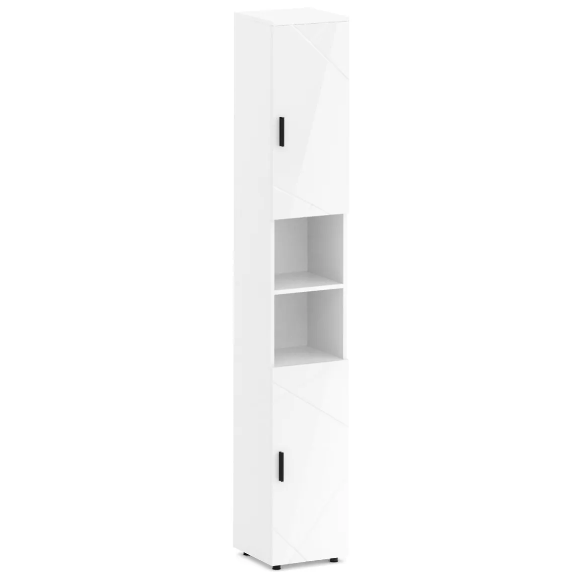 Badezimmerschrank AQUALIA 30 x 30 x 190 cm weiss