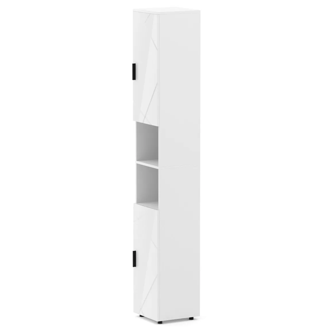 Badezimmerschrank AQUALIA 30 x 30 x 190 cm weiss
