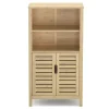 Badezimmerschrank Bambus SANOVA 50 x 29 x 92 cm natur