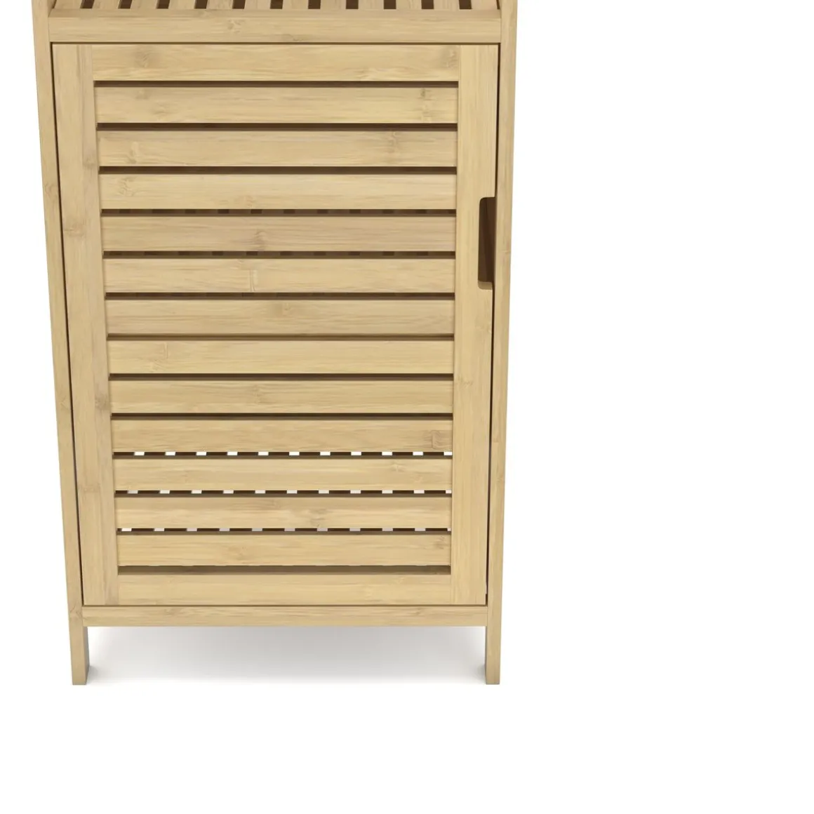 Badezimmerschrank Bambus SANOVA 37 x 33 x 86 cm natur