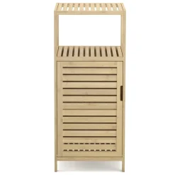 Badezimmerschrank Bambus SANOVA 37 x 33 x 86 cm natur