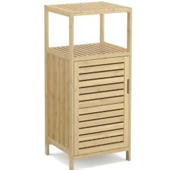 Badezimmerschrank Bambus SANOVA 37 x 33 x 86 cm natur