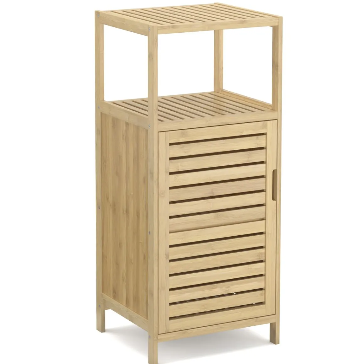 Badezimmerschrank Bambus SANOVA 37 x 33 x 86 cm natur