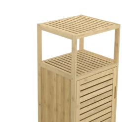 Badezimmerschrank Bambus SANOVA 37 x 33 x 86 cm natur