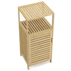 Badezimmerschrank Bambus SANOVA 37 x 33 x 86 cm natur