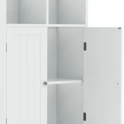Badezimmerschrank FONTANA 60 x 30 x 148 cm weiss