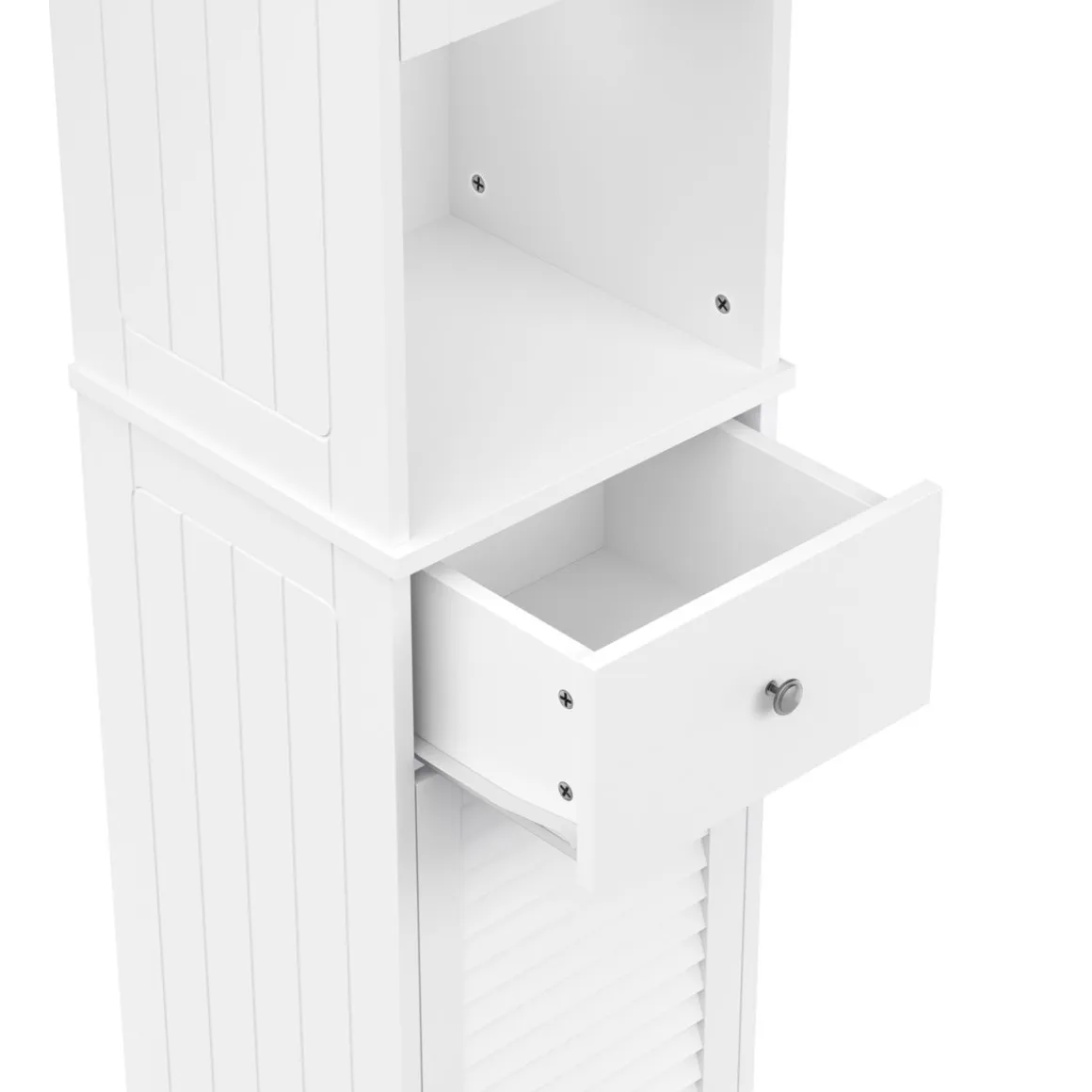 Badezimmerschrank FONTANA 32 x 30 x 170 cm weiss