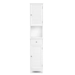 Badezimmerschrank FONTANA 32 x 30 x 170 cm weiss