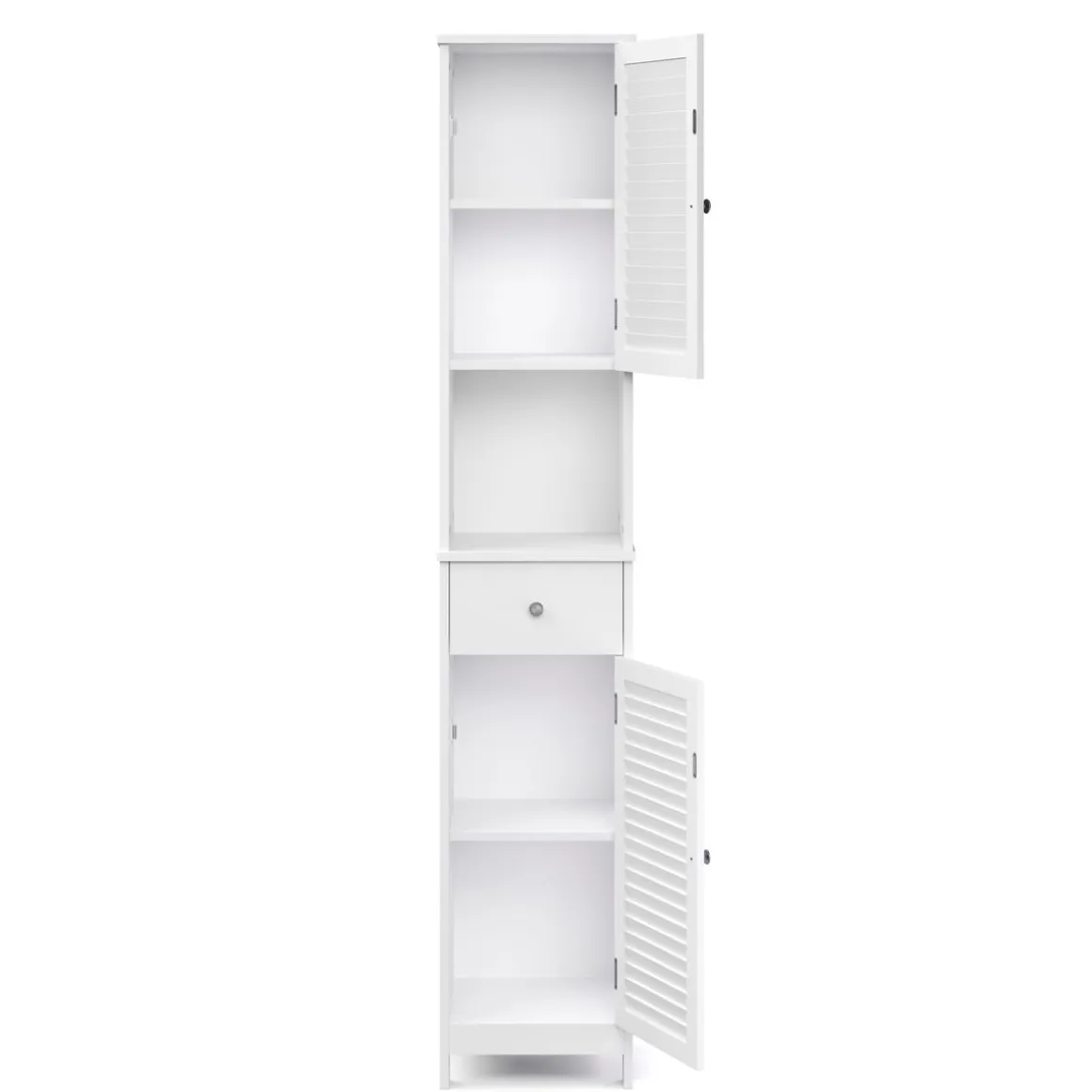 Badezimmerschrank FONTANA 32 x 30 x 170 cm weiss