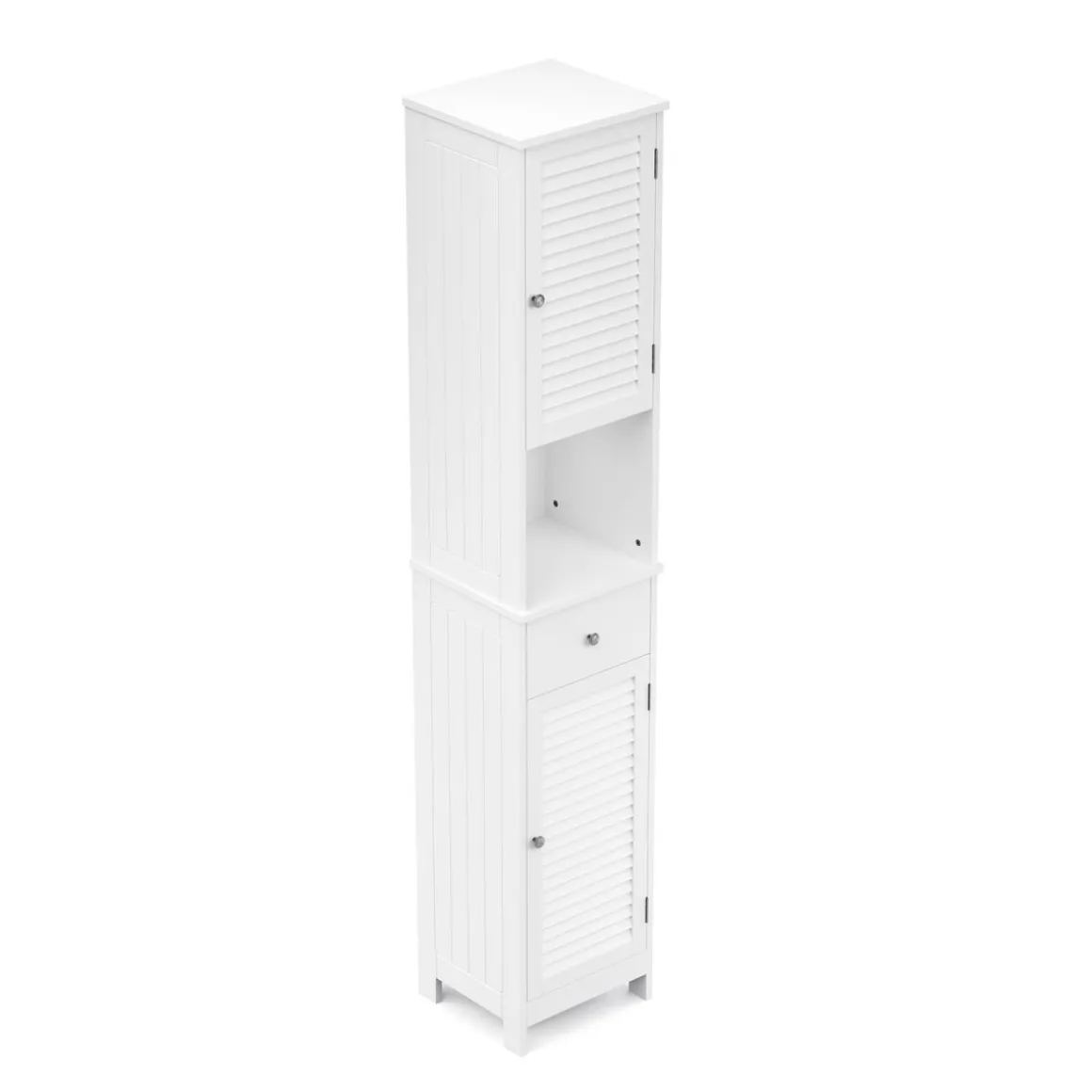 Badezimmerschrank FONTANA 32 x 30 x 170 cm weiss
