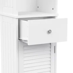 Badezimmerschrank FONTANA 32 x 30 x 170 cm weiss