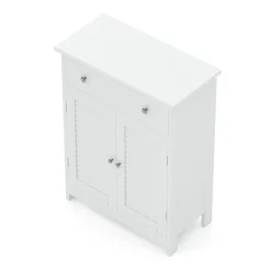 Badezimmerschrank FONTANA 60 x 30 x 80 cm weiss