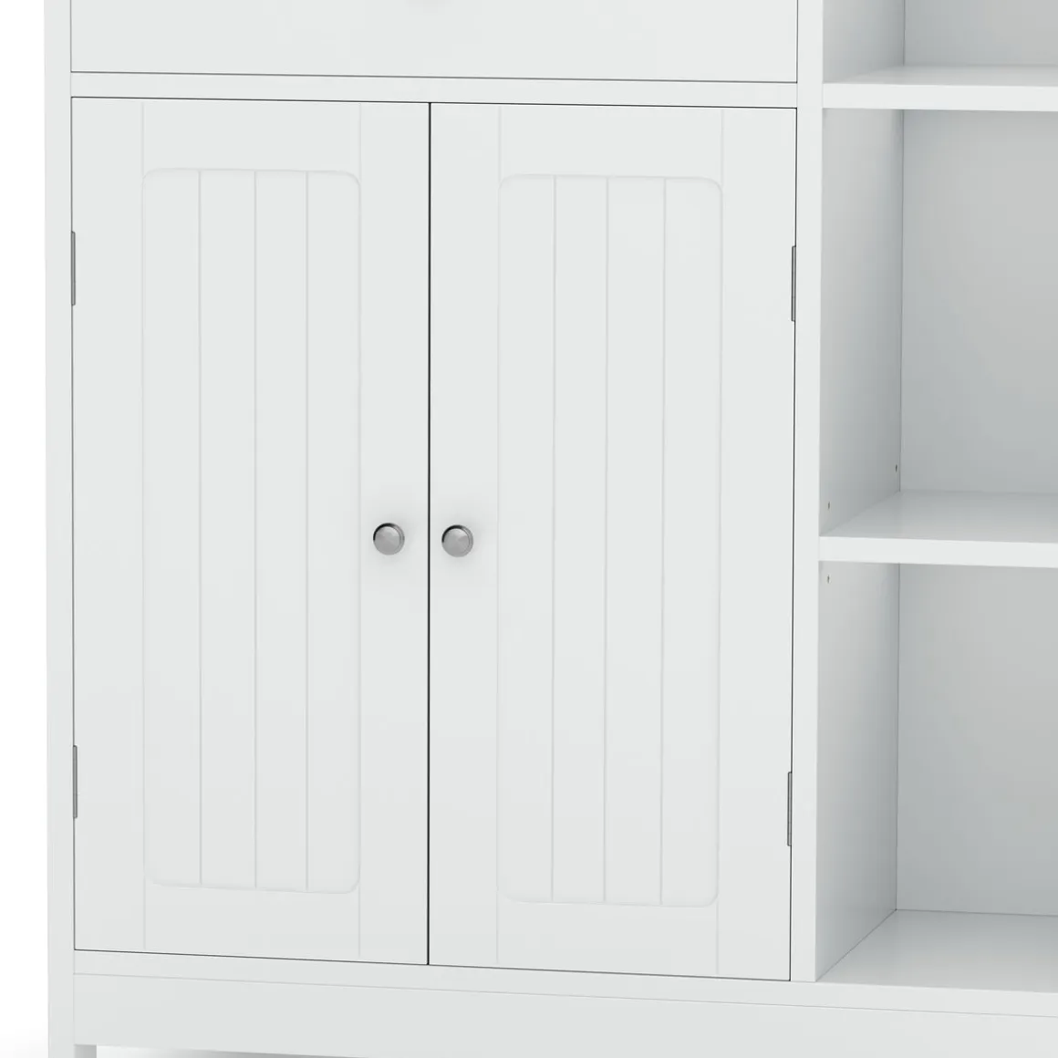 Badezimmerschrank FONTANA 75 x 30 x 80 cm weiss