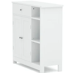 Badezimmerschrank FONTANA 75 x 30 x 80 cm weiss
