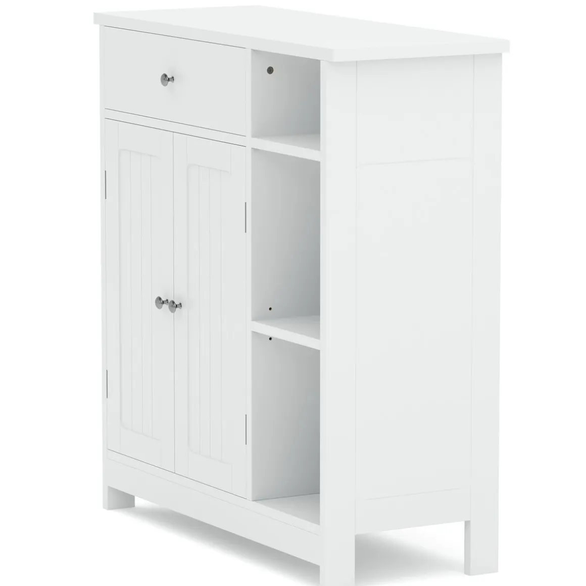 Badezimmerschrank FONTANA 75 x 30 x 80 cm weiss
