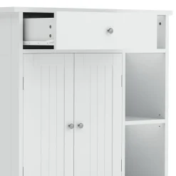 Badezimmerschrank FONTANA 75 x 30 x 80 cm weiss