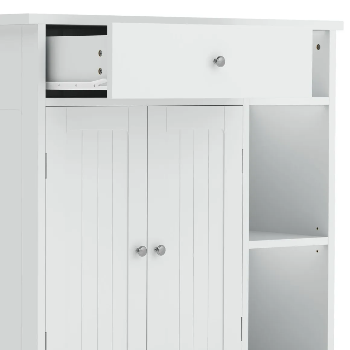 Badezimmerschrank FONTANA 75 x 30 x 80 cm weiss