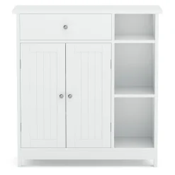 Badezimmerschrank FONTANA 75 x 30 x 80 cm weiss