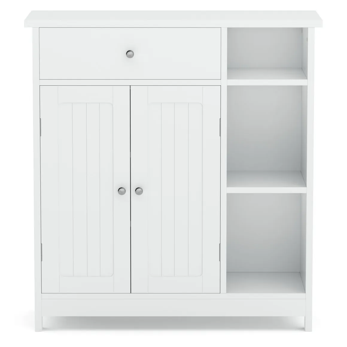Badezimmerschrank FONTANA 75 x 30 x 80 cm weiss