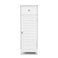 Badezimmerschrank FONTANA 32 x 30 x 87 cm weiss