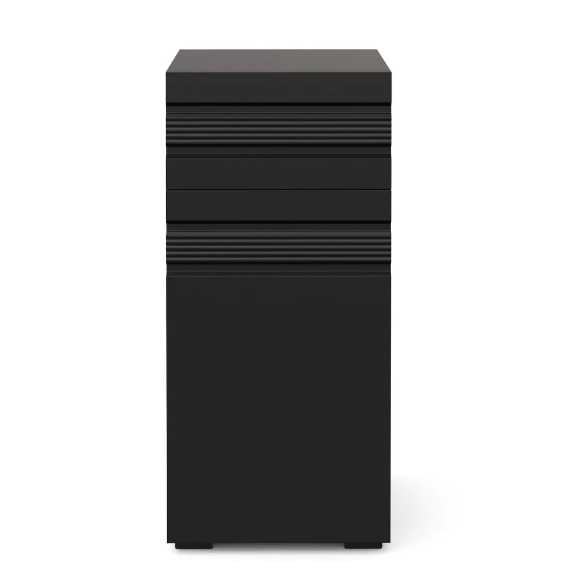 Badezimmerschrank 36 x 31 x 79 cm schwarz