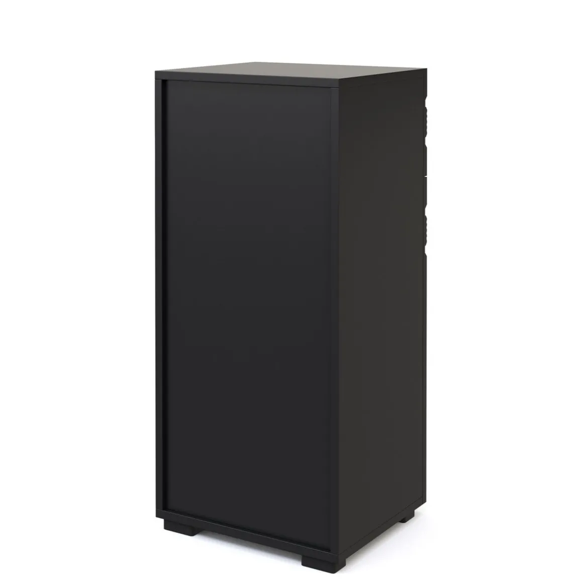 Badezimmerschrank 36 x 31 x 79 cm schwarz