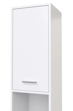 Badezimmerschrank 30 x 30 x 185 cm weiss