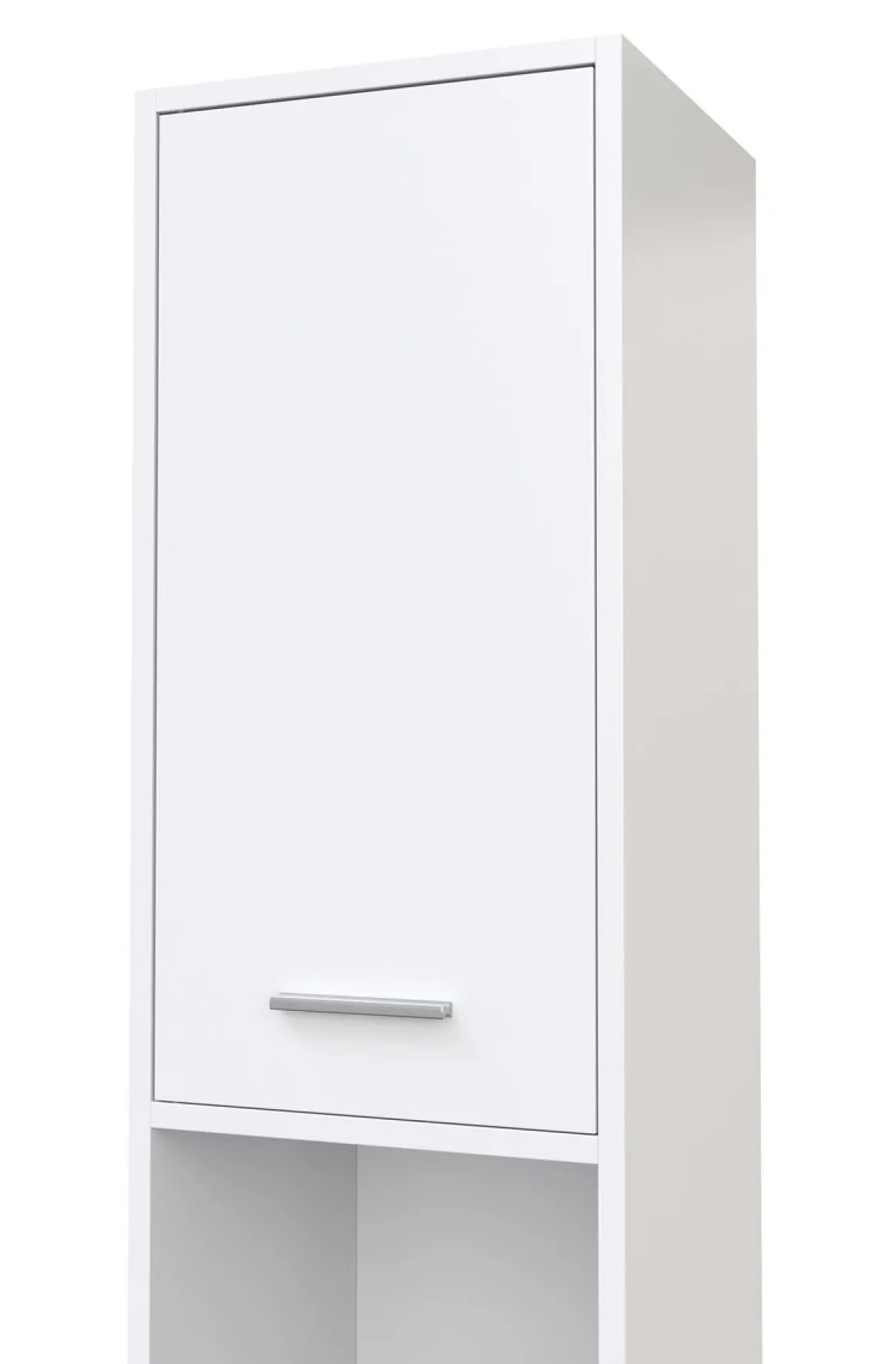 Badezimmerschrank 30 x 30 x 185 cm weiss
