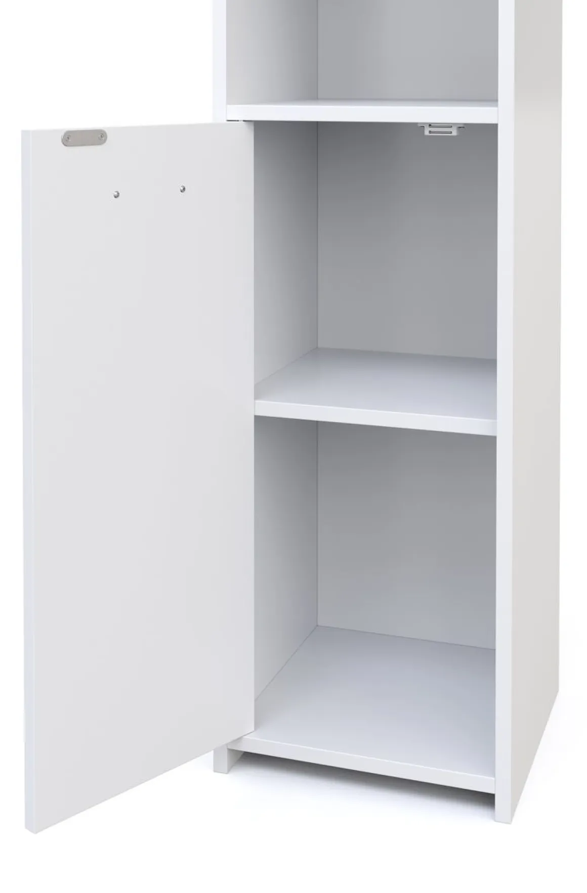 Badezimmerschrank 30 x 30 x 185 cm weiss