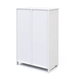 Badezimmerschrank 55 x 30 x 81 cm weiss