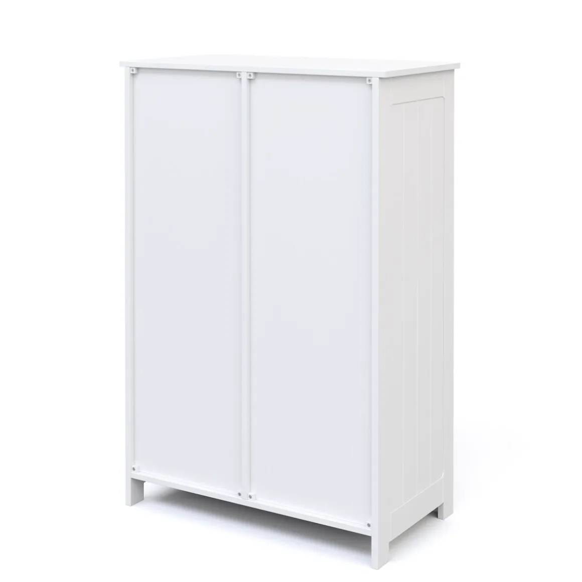 Badezimmerschrank 55 x 30 x 81 cm weiss