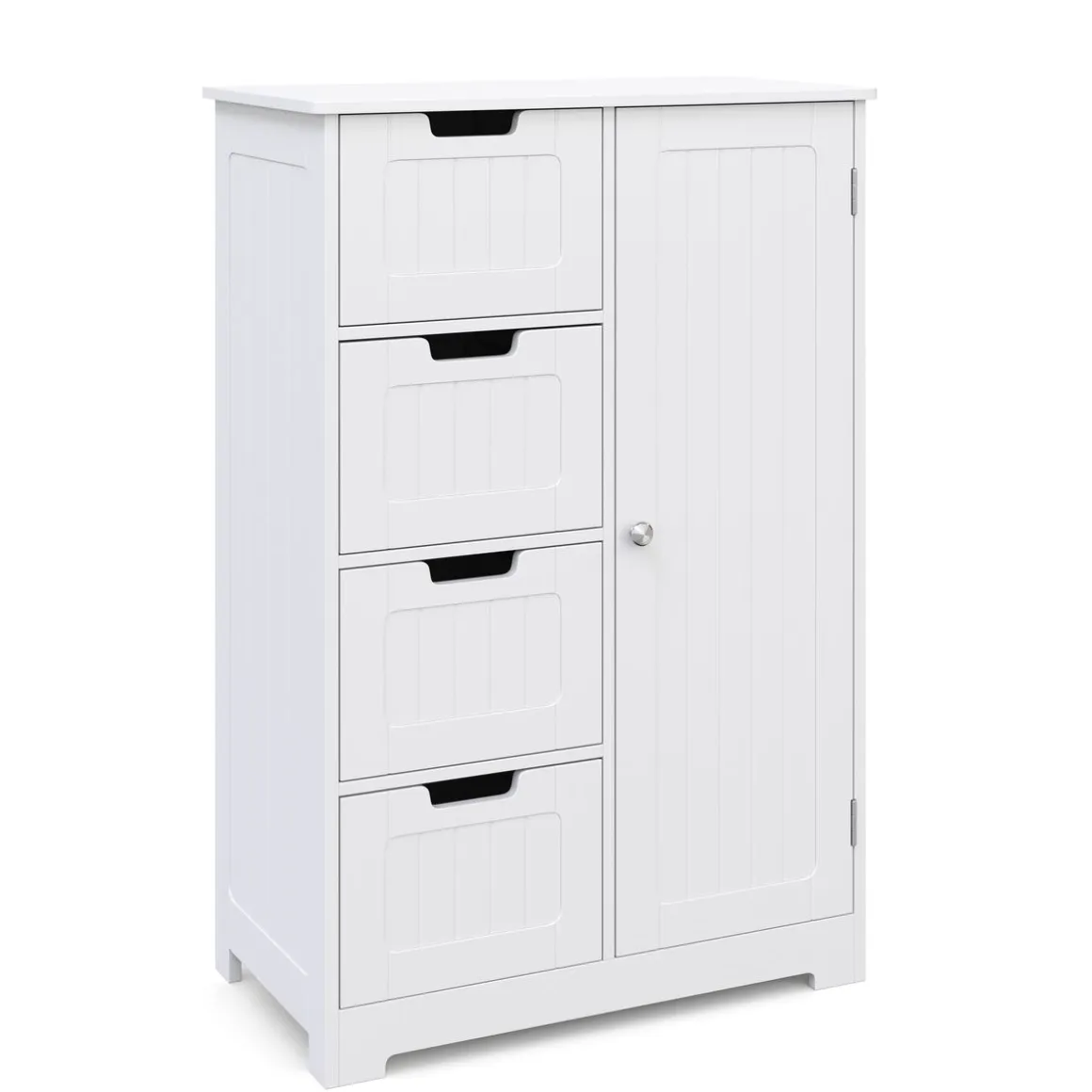 Badezimmerschrank 55 x 30 x 81 cm weiss