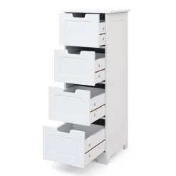 Badezimmerschrank 30 x 30 x 81 cm weiss