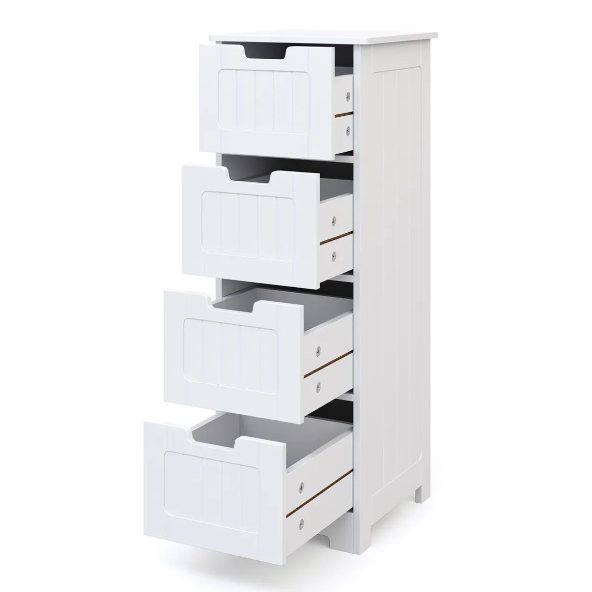 Badezimmerschrank 30 x 30 x 81 cm weiss