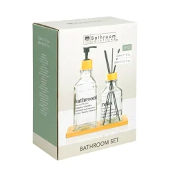 Badezimmer Set Glas 8-teilig