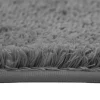 Badteppich Hochflor MERLE 70 x 120 cm grau