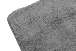 Badteppich Hochflor MERLE 70 x 120 cm grau