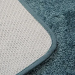 Badteppich Hochflor MERLE 50 x 80 cm petrol