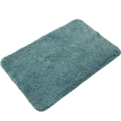 Badteppich Hochflor MERLE 50 x 80 cm petrol