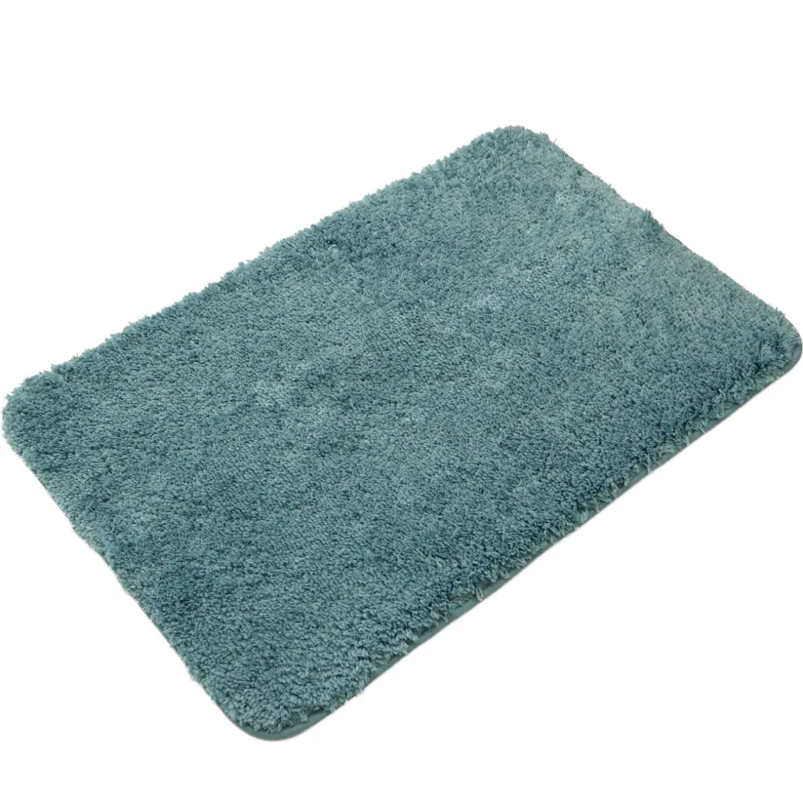 Badteppich Hochflor MERLE 50 x 80 cm petrol