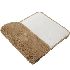 Badteppich Hochflor MERLE 50 x 80 cm beige