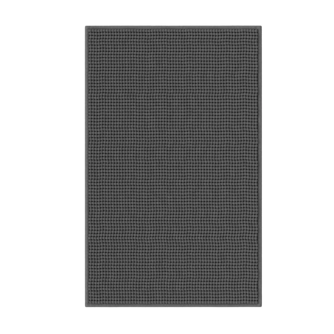 Badteppich 50 x 80 cm anthrazit
