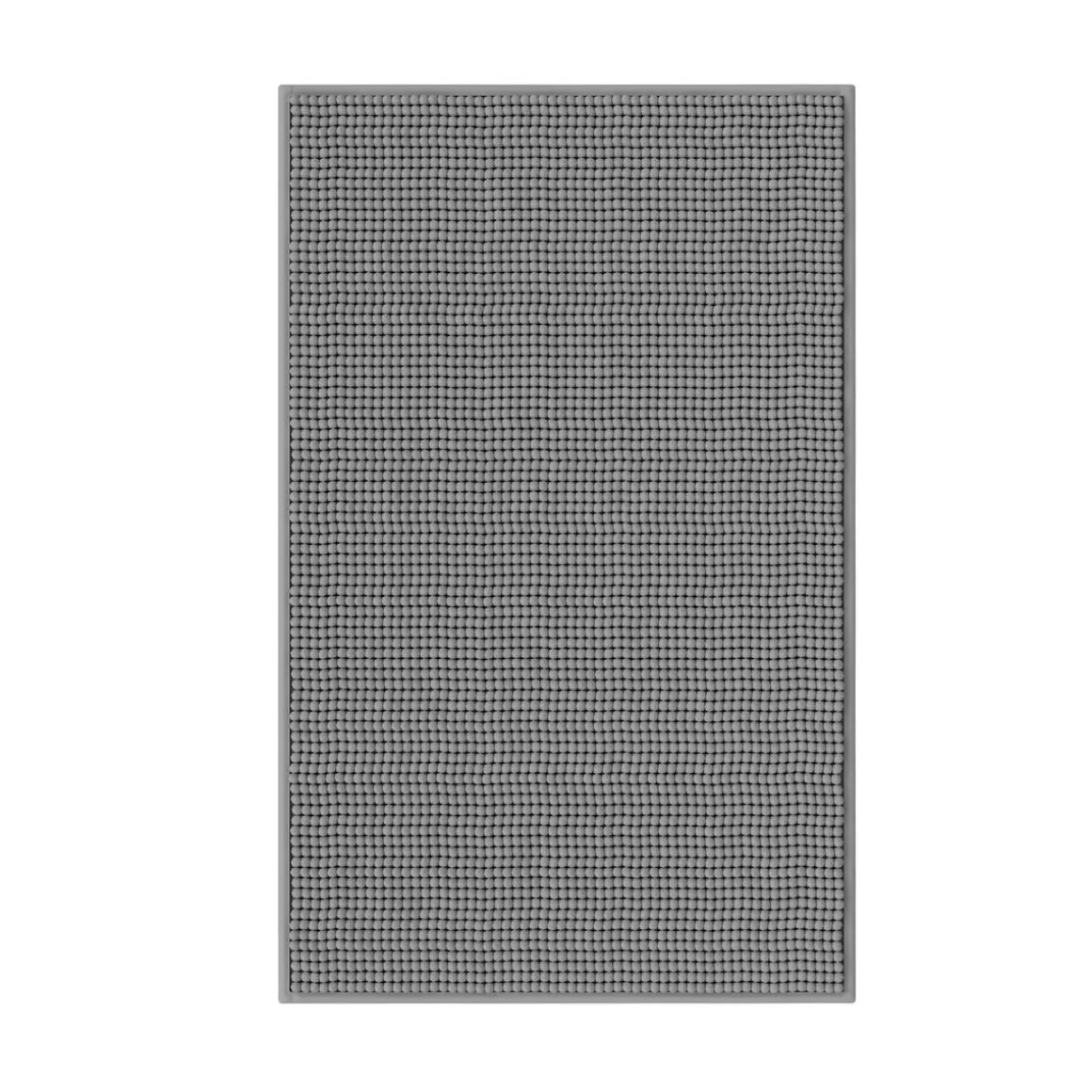 Badteppich 50 x 80 cm grau