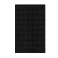 Badteppich 50 x 80 cm schwarz