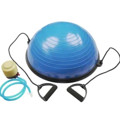 Balance Ball mit Griffen Ø 58 cm blau
