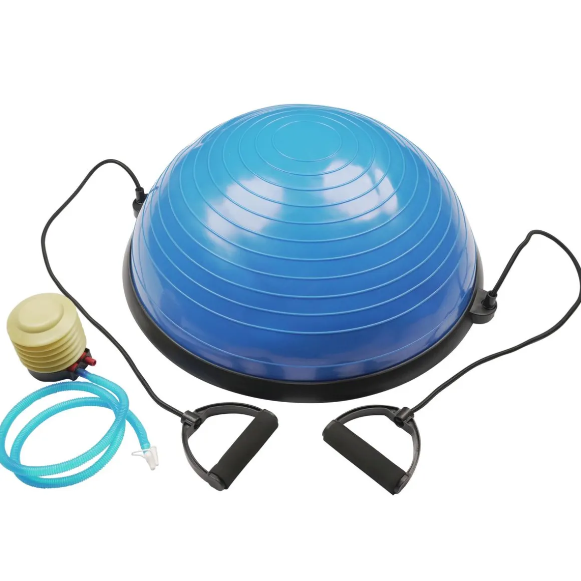 Balance Ball mit Griffen Ø 58 cm blau