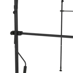 Balkonmarkise mit LED 300 x 150 cm anthrazit