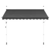 Balkonmarkise 300 x 150 cm anthrazit | GONSER.CH